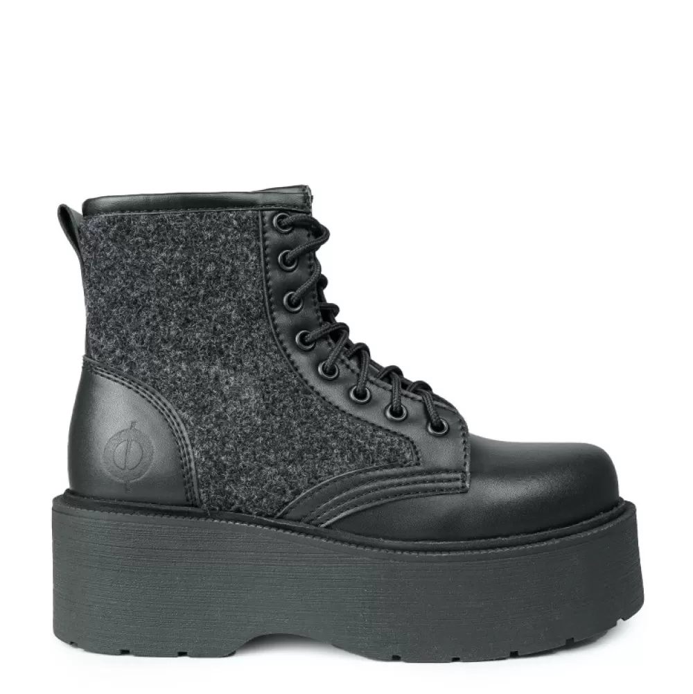 ALTERCORE Boots< Adara Filc Vegan Black