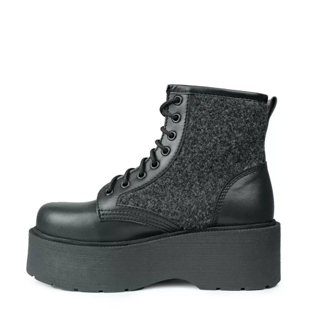 ALTERCORE Boots< Adara Filc Vegan Black