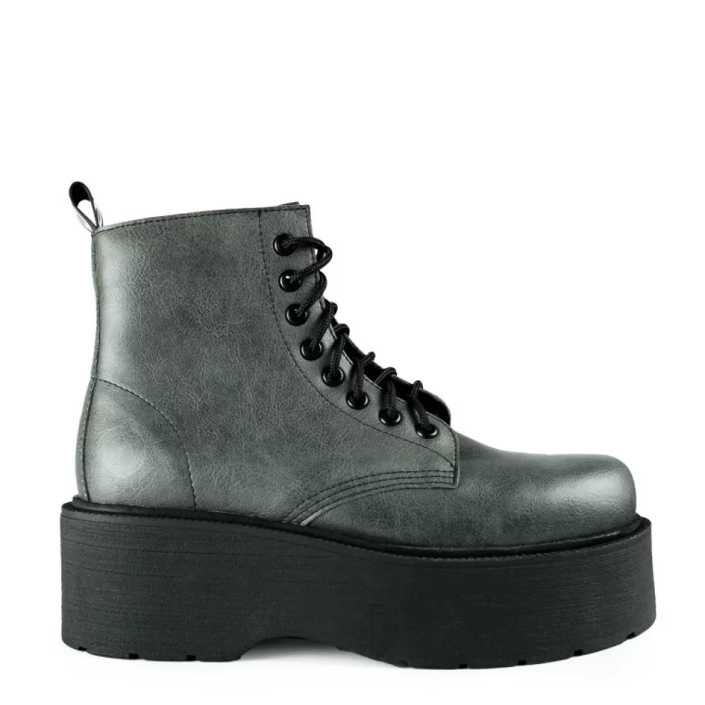 ALTERCORE Boots< Adara Vegan Gray