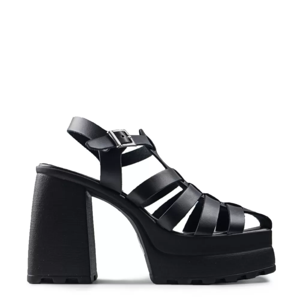 ALTERCORE Sandals< Amy Black