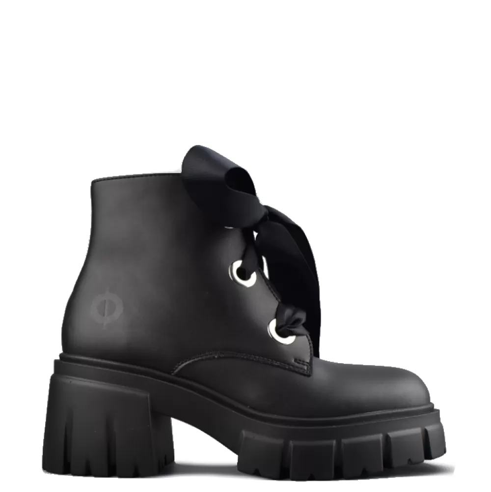 ALTERCORE Ankle Boots< Anastasia Vegan Black