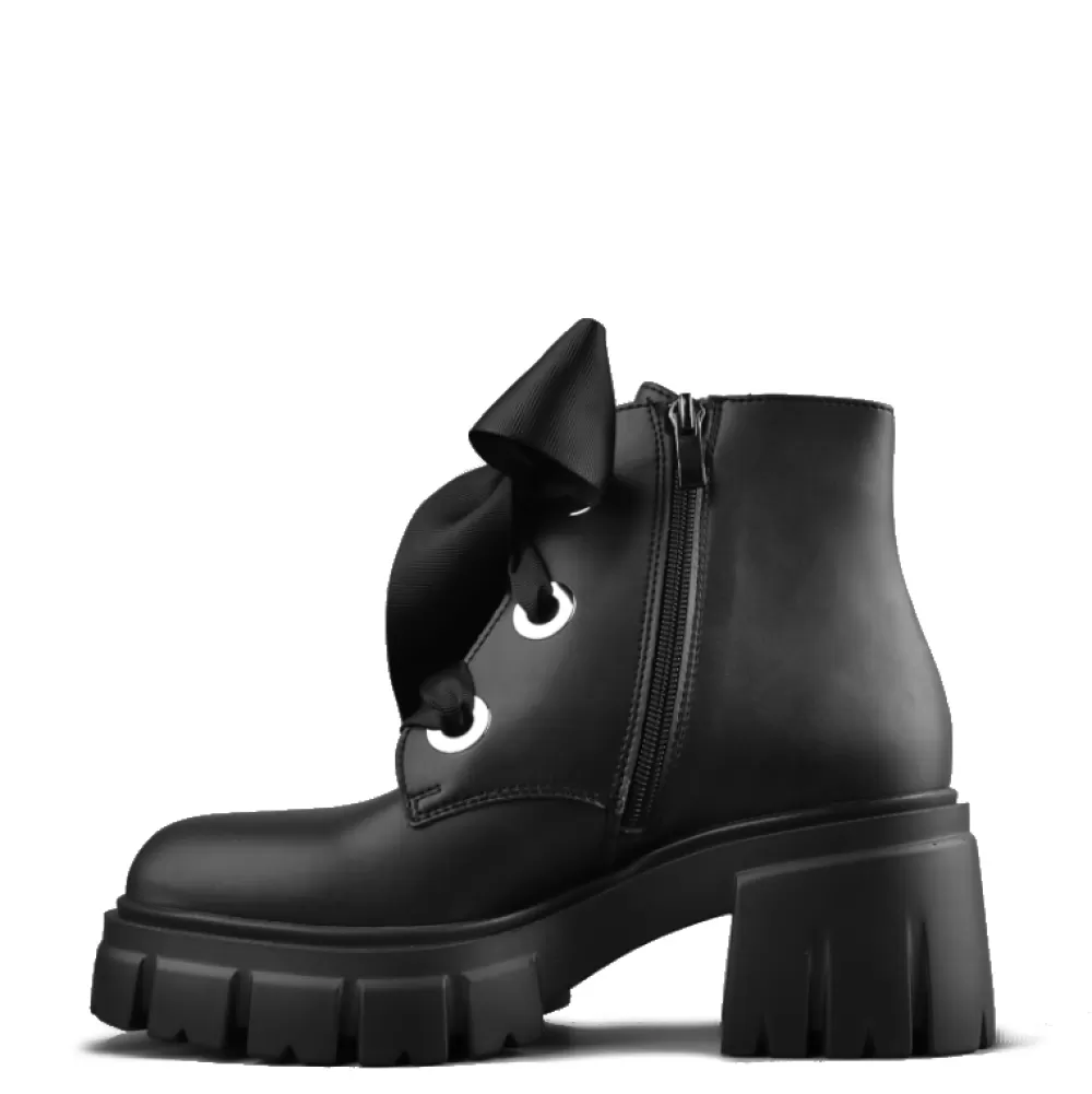 ALTERCORE Ankle Boots< Anastasia Vegan Black