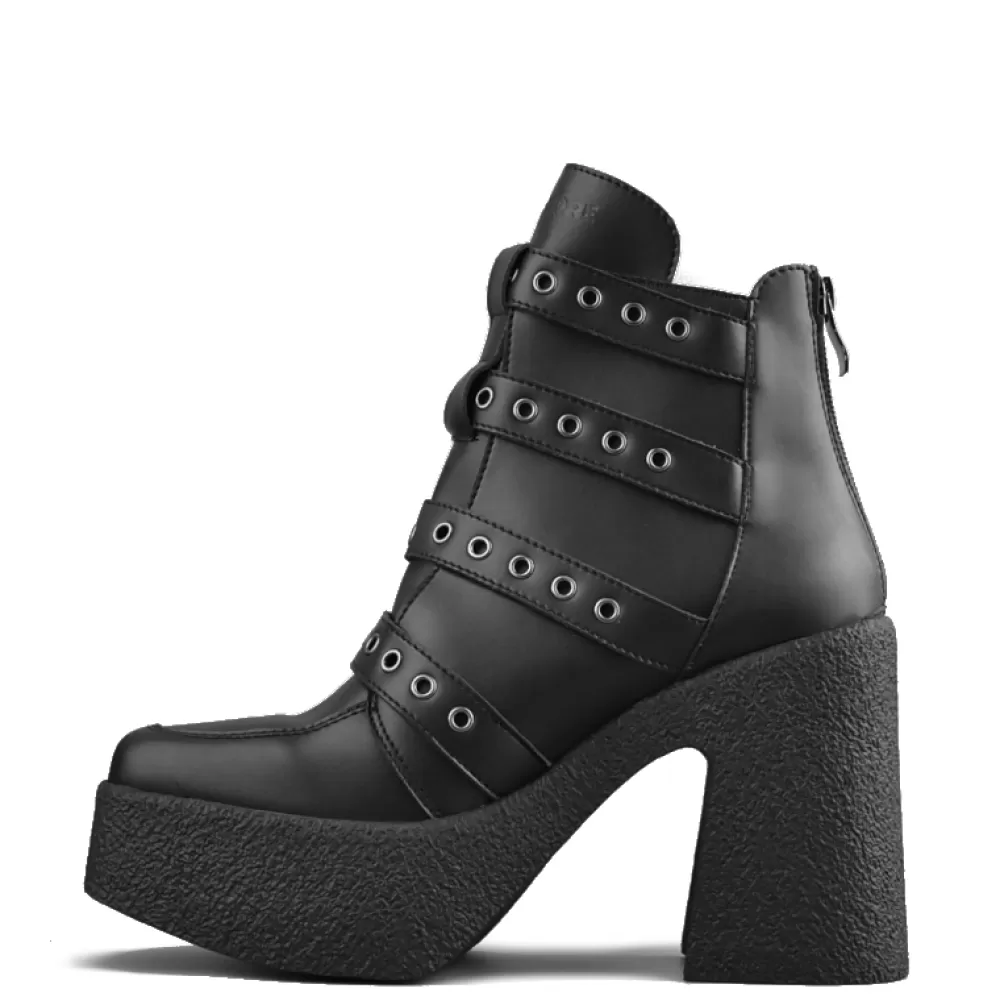 ALTERCORE Ankle Boots< Asteria Vegan Black