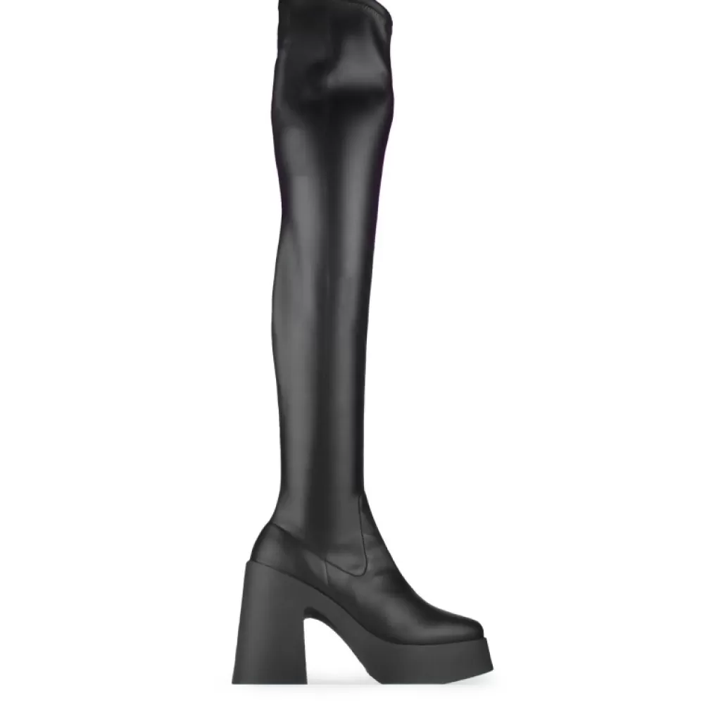 ALTERCORE Knee-High Boots< Bianca Black