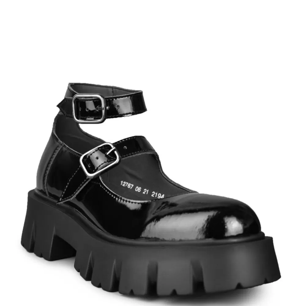 ALTERCORE Shoes< Constance Vegan Black Patent