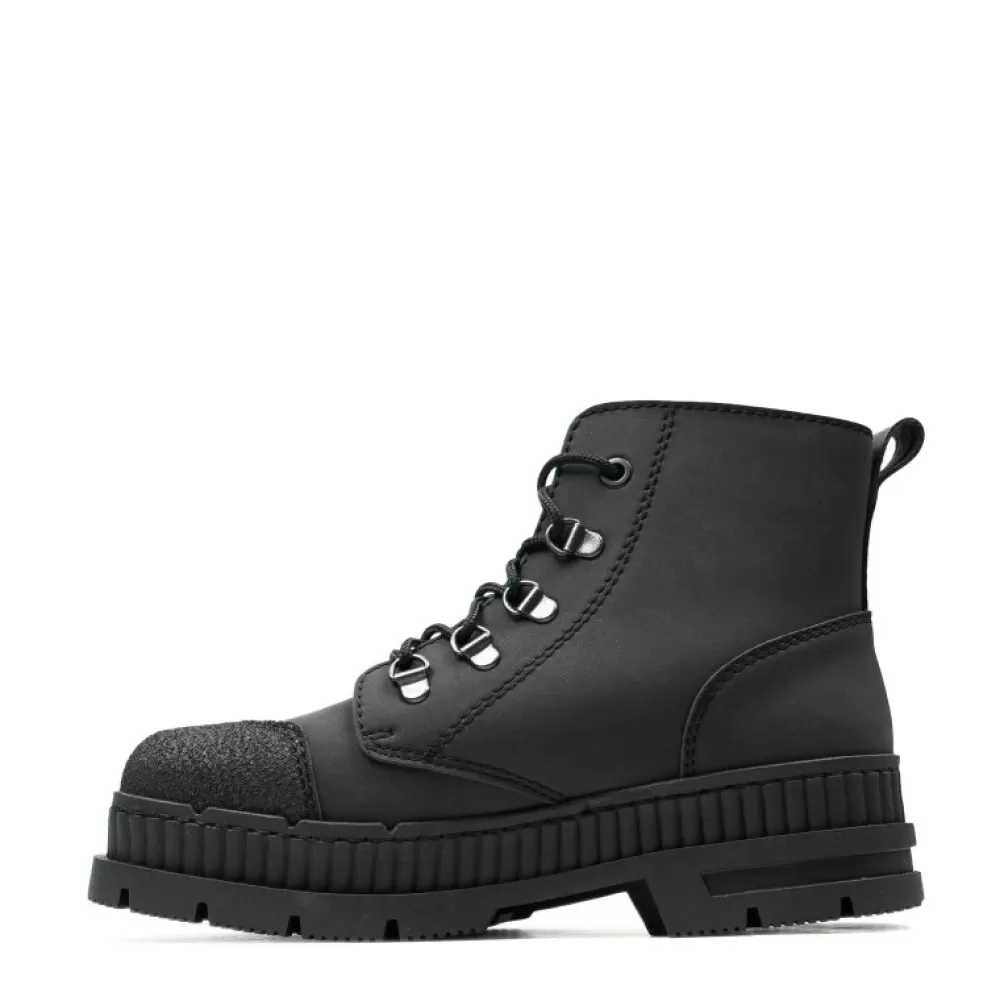 ALTERCORE Ankle Boots< Dent Vegan Nubuck Black