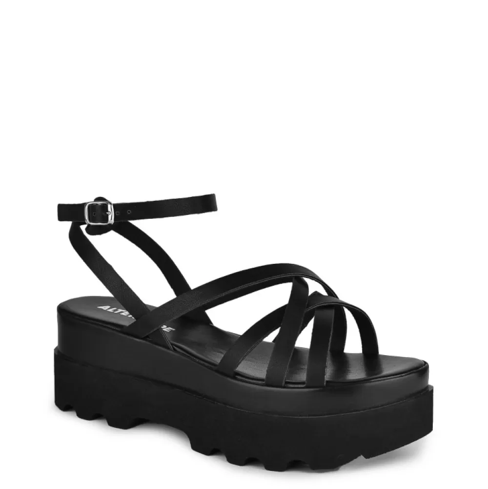 ALTERCORE Platform Shoes< Dolo Black