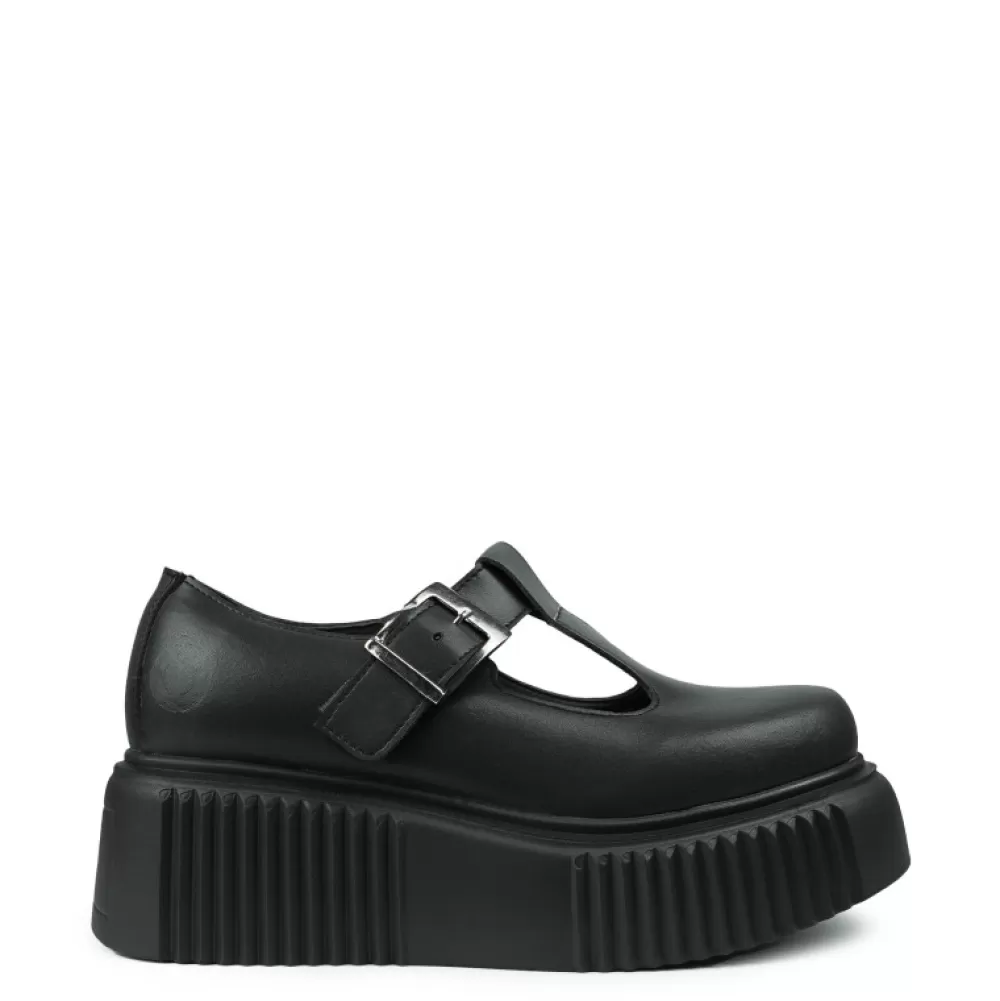 ALTERCORE Platform Shoes< Donna Vegan Black