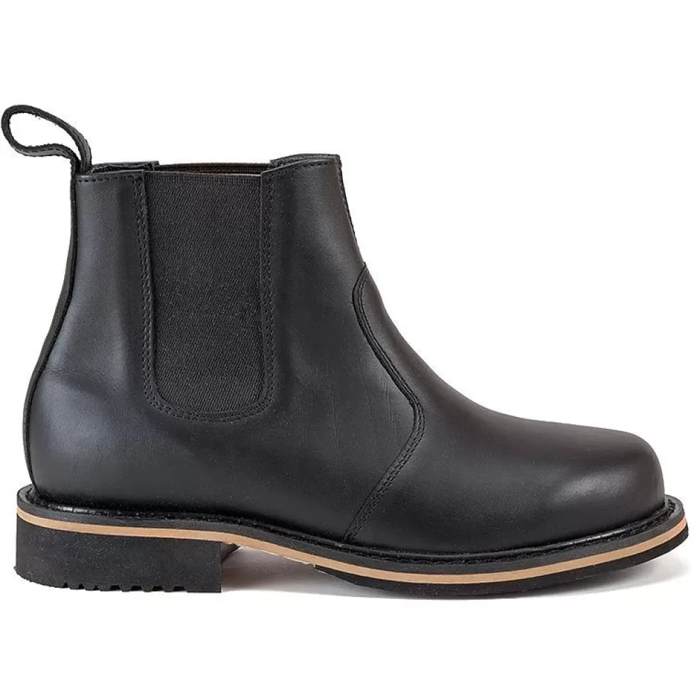 ALTERCORE Chelsea Boots< Ebro Vegan Black