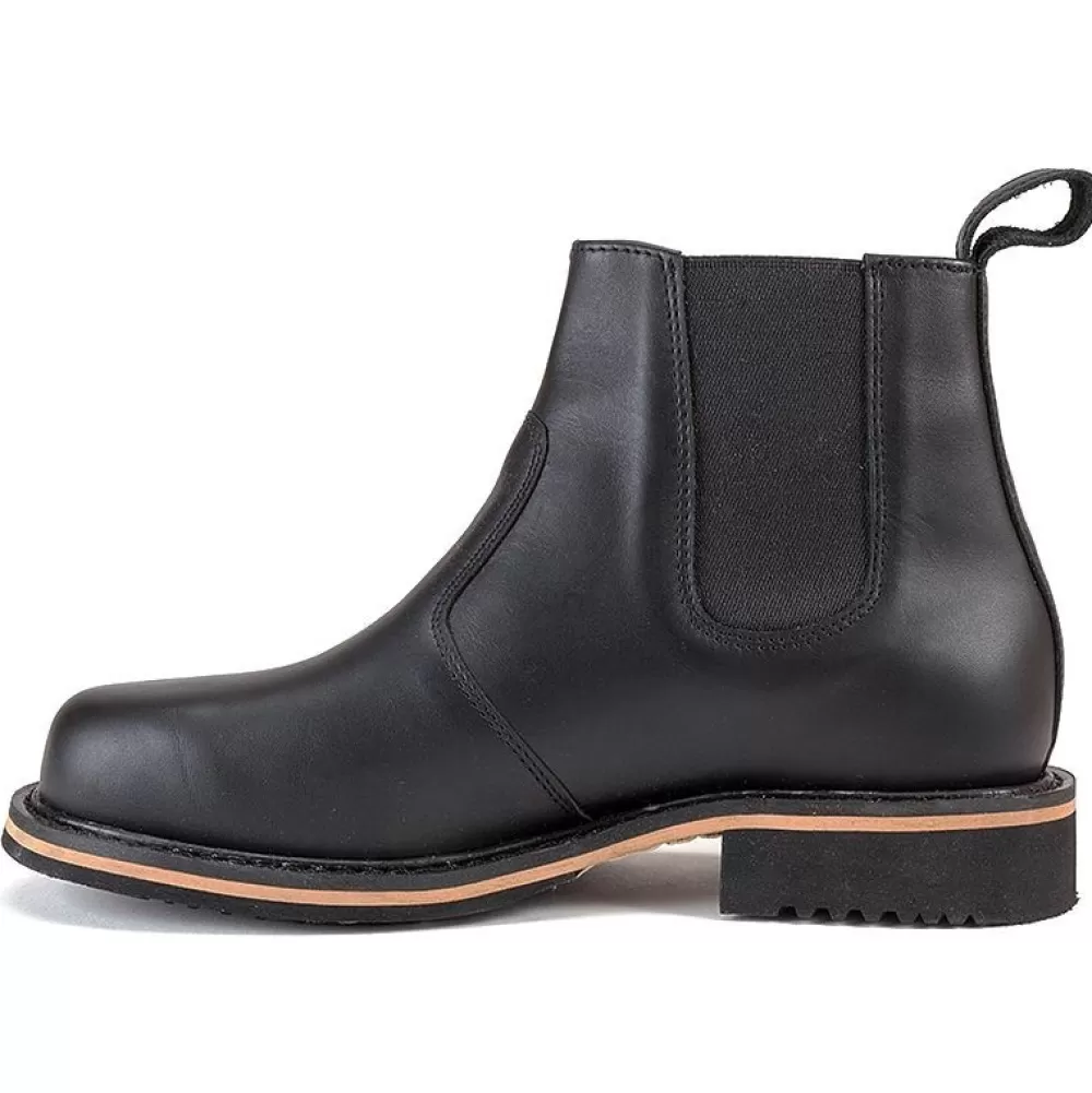 ALTERCORE Chelsea Boots< Ebro Vegan Black