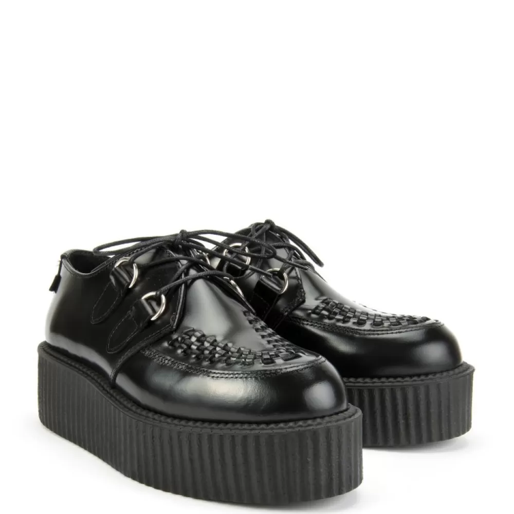 ALTERCORE Creepers< Ered Leather Black