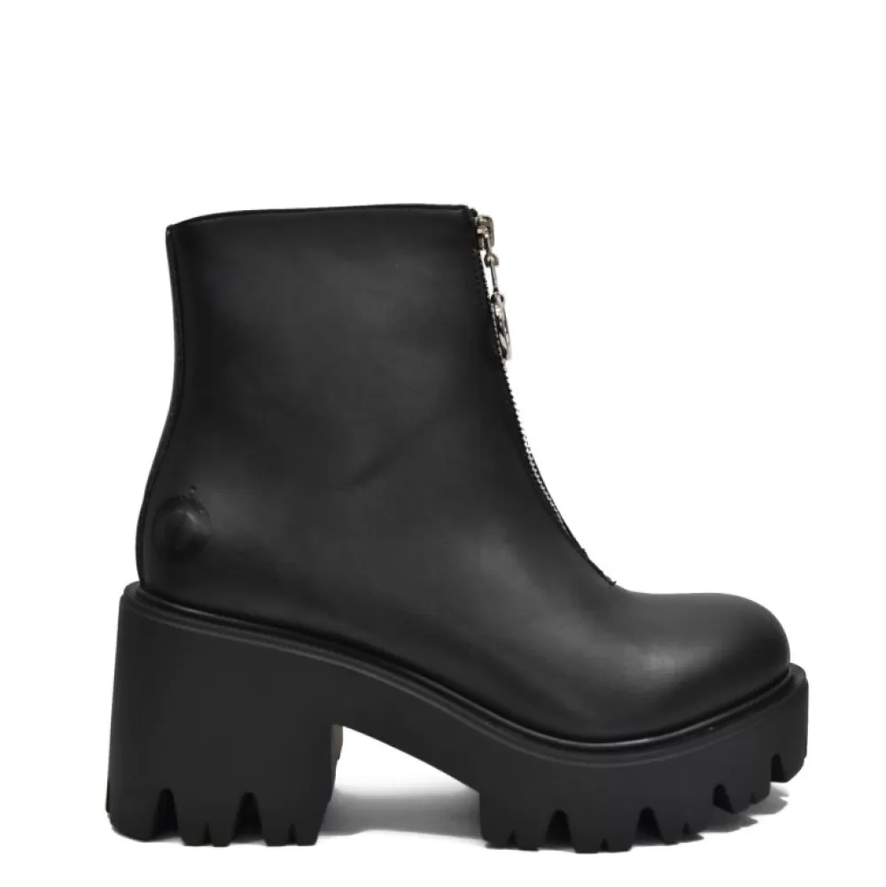 ALTERCORE Ankle Boots< Gemma Vegan Black