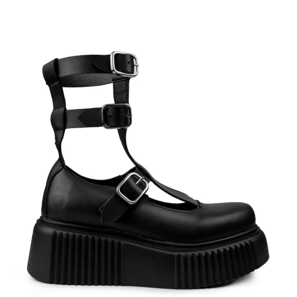 ALTERCORE Platform Shoes< Granda Vegan Black