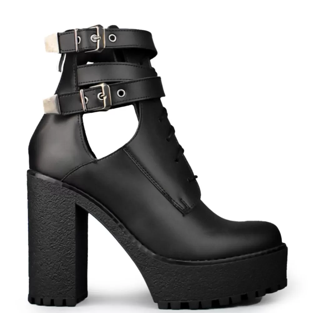 ALTERCORE Ankle Boots< Harper Vegan Black