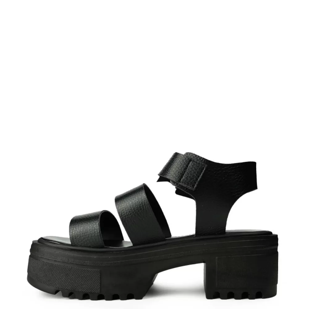 ALTERCORE Platform Shoes< Kali Black