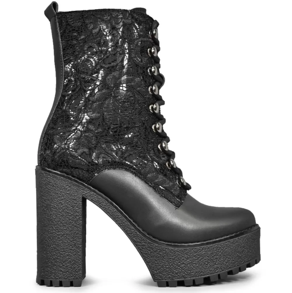 ALTERCORE Ankle Boots< Khariel Vegan Black