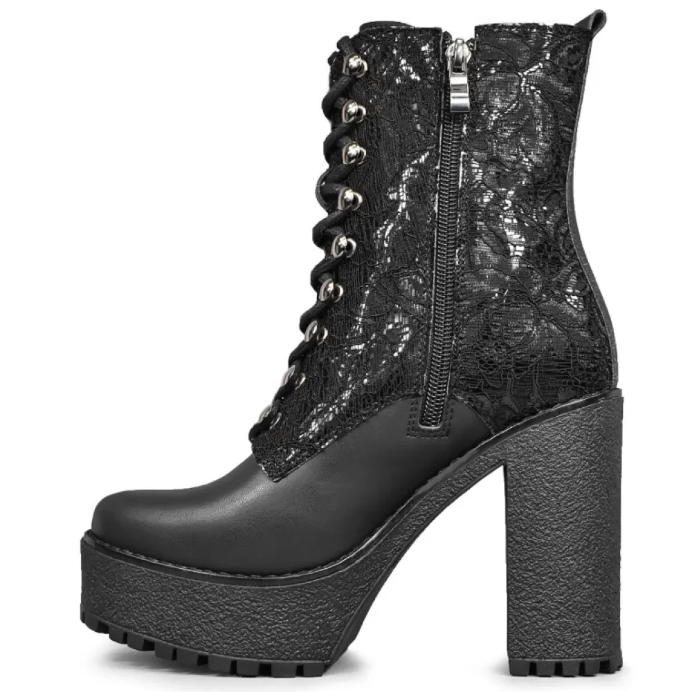 ALTERCORE Ankle Boots< Khariel Vegan Black