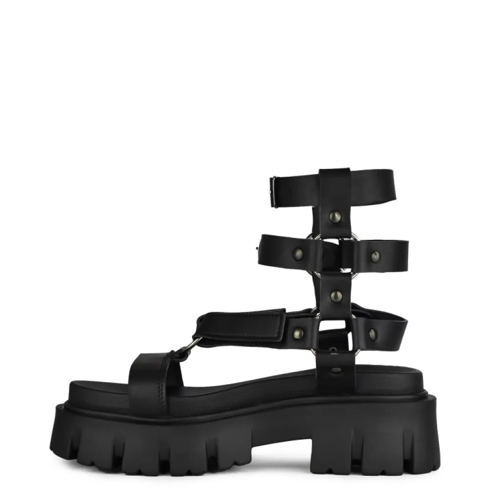 ALTERCORE Sandals< Lazza Vegan Black