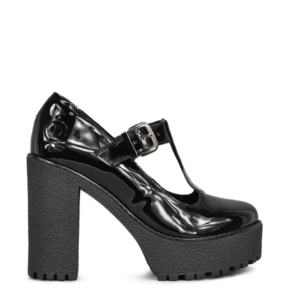 ALTERCORE Shoes< Lizzy Vegan Black Patent