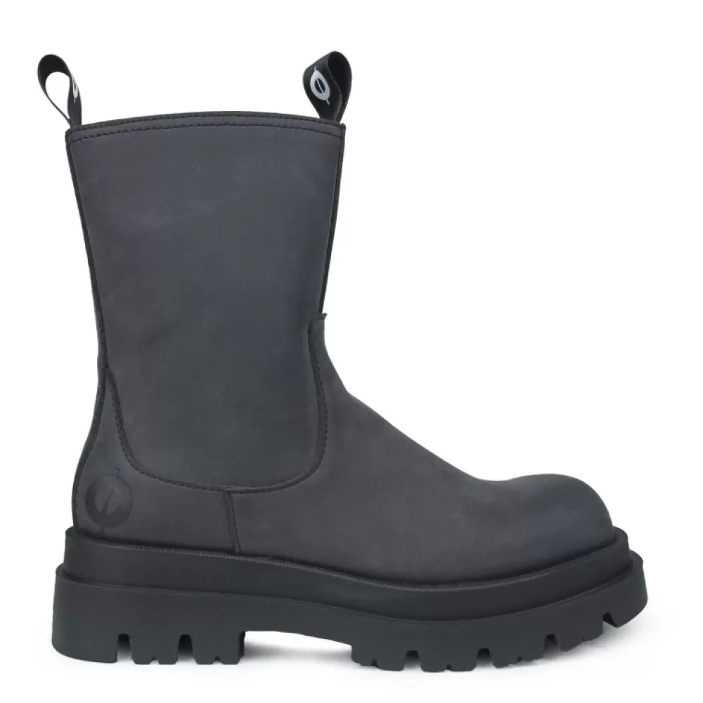 ALTERCORE Boots< Mabel Vegan Nubuck Black