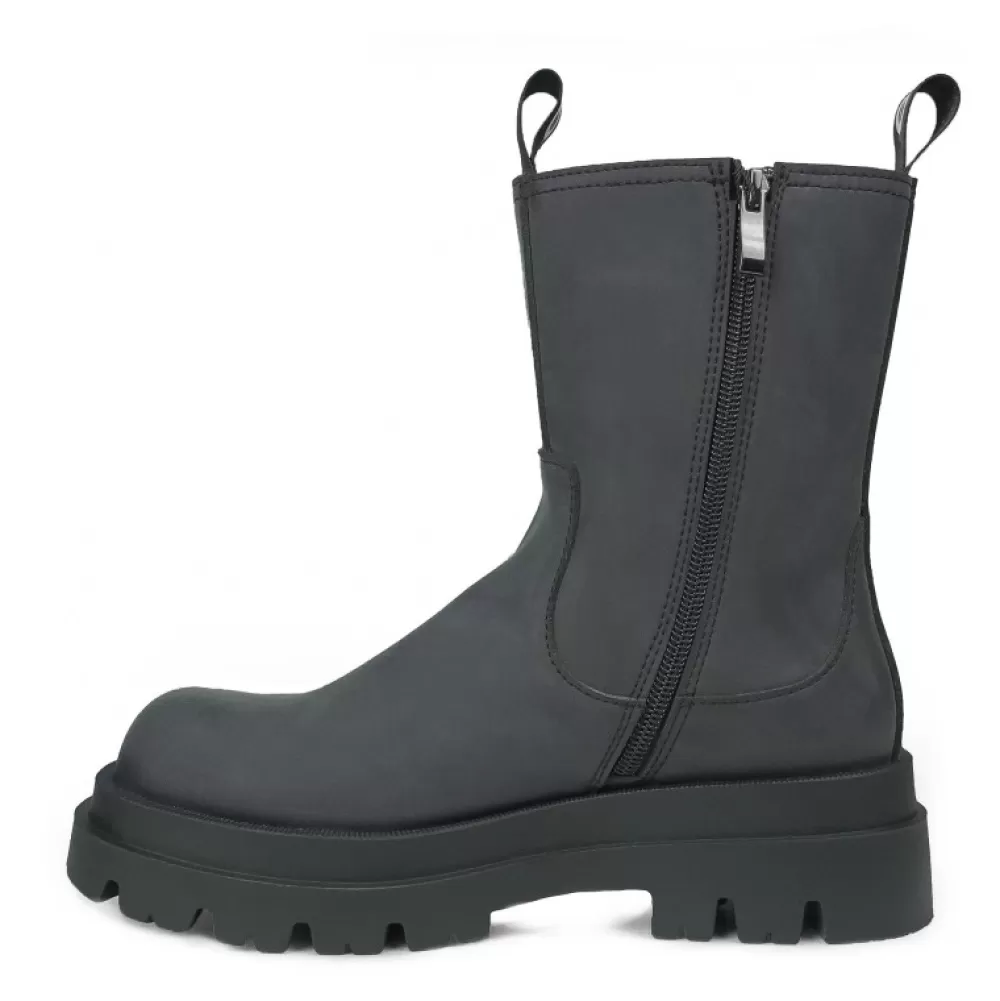 ALTERCORE Boots< Mabel Vegan Nubuck Black