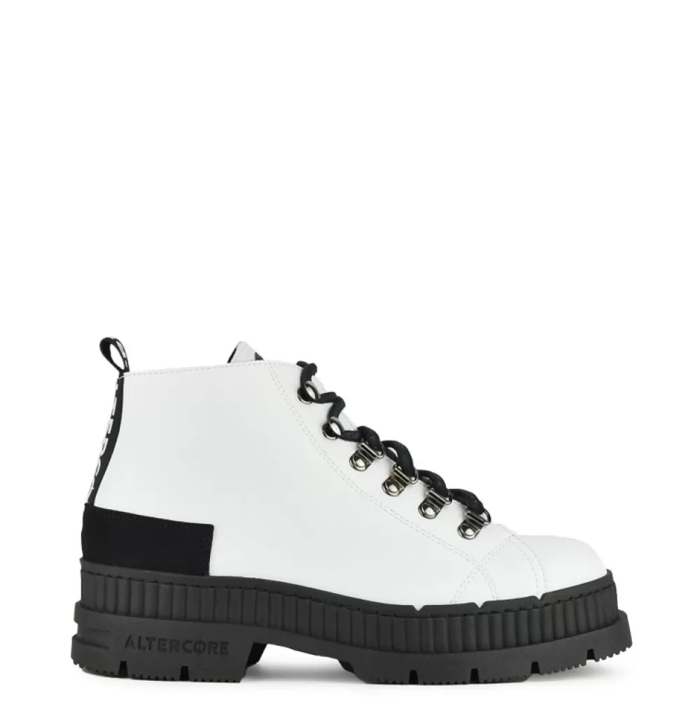 ALTERCORE Boots< Matias Vegan White