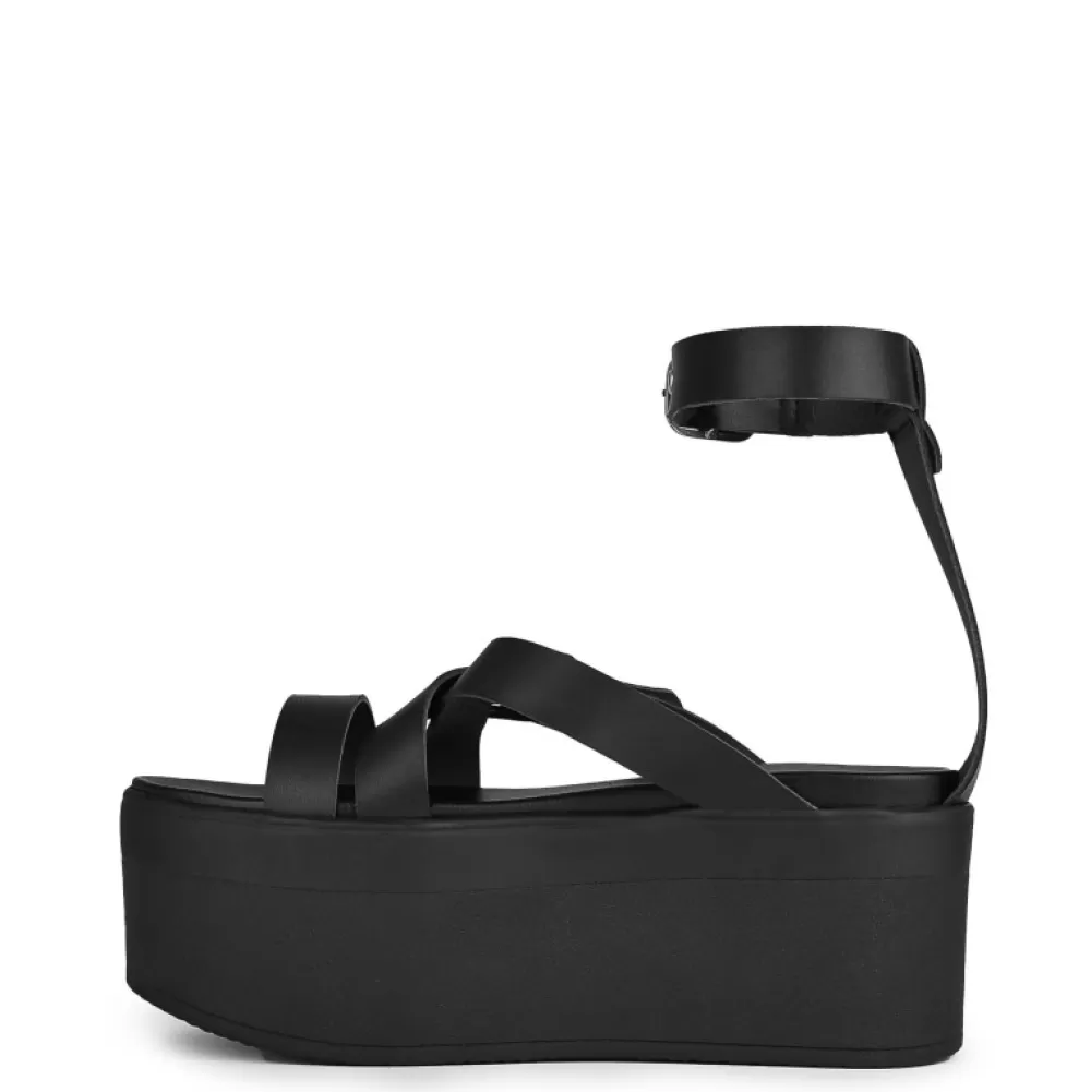 ALTERCORE Platform Shoes< Nikka Vegan Black