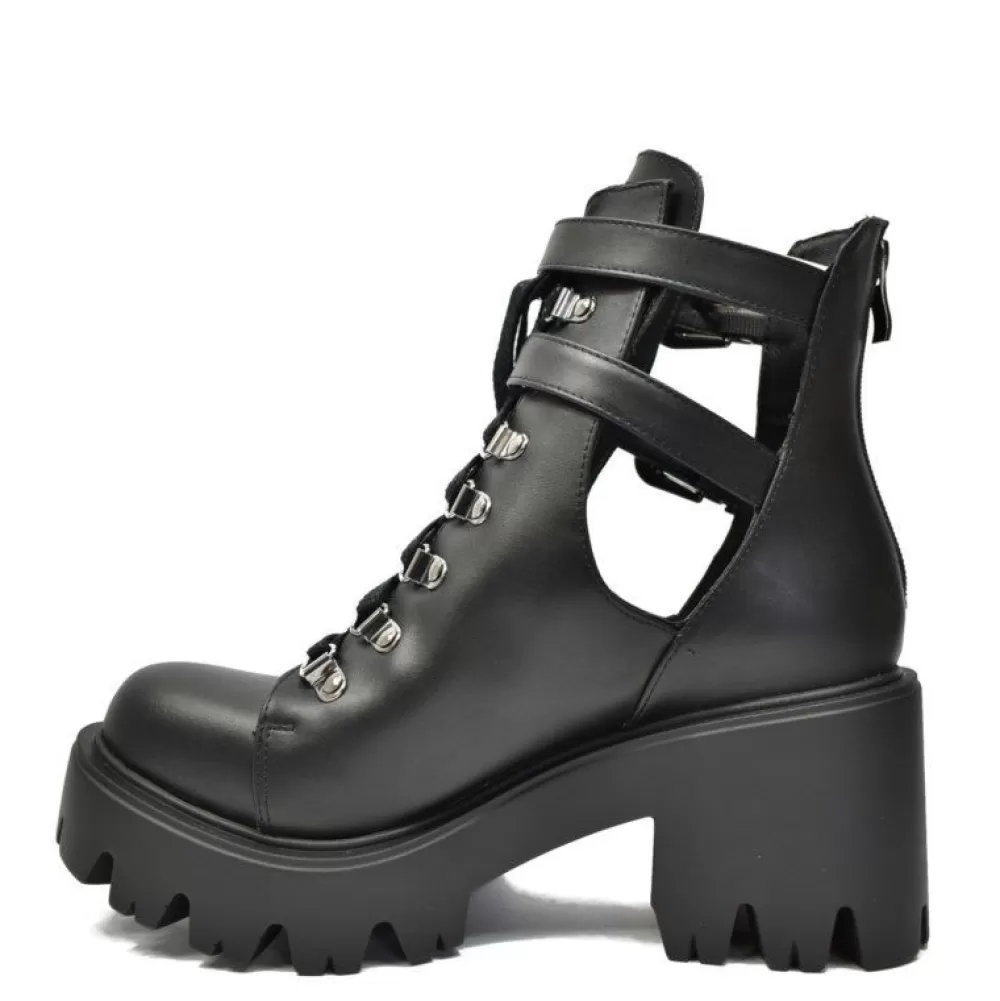 ALTERCORE Ankle Boots< Sadie Vegan Black