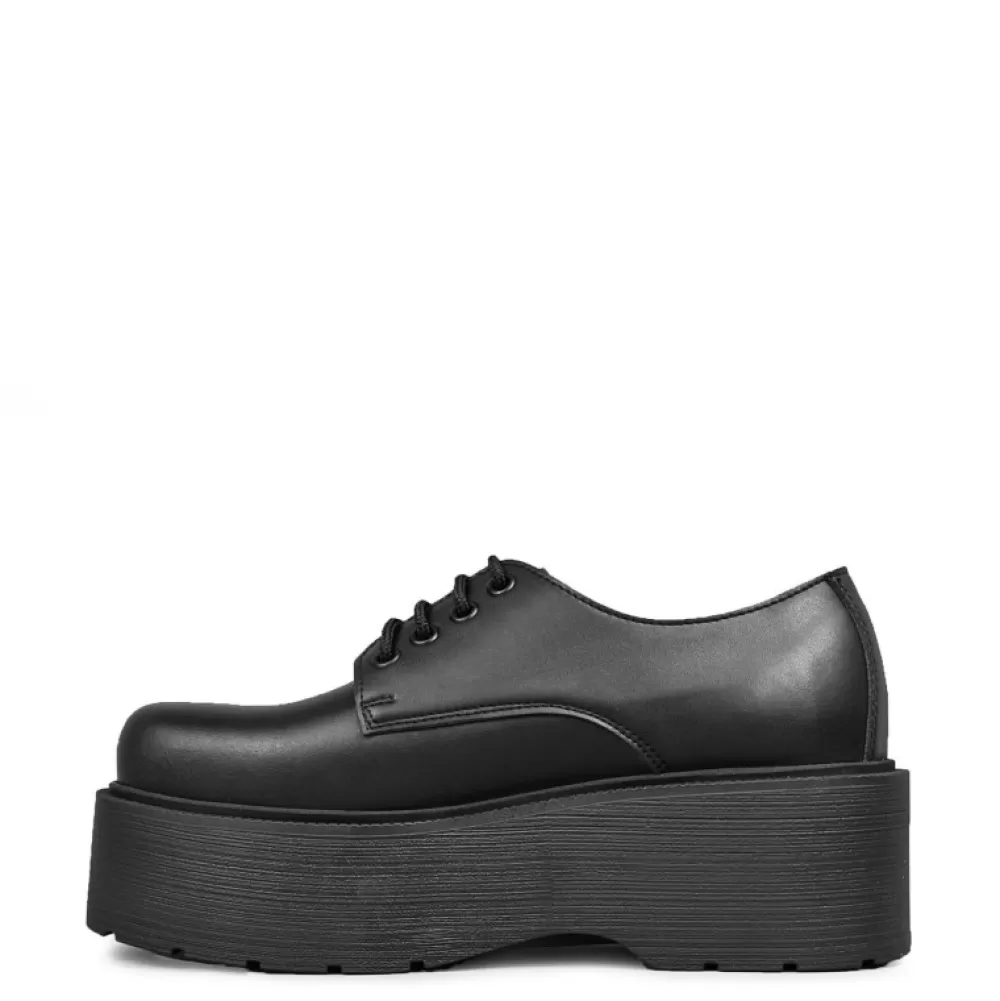 ALTERCORE Platform Shoes< Spell Vegan Black Platform Shoes