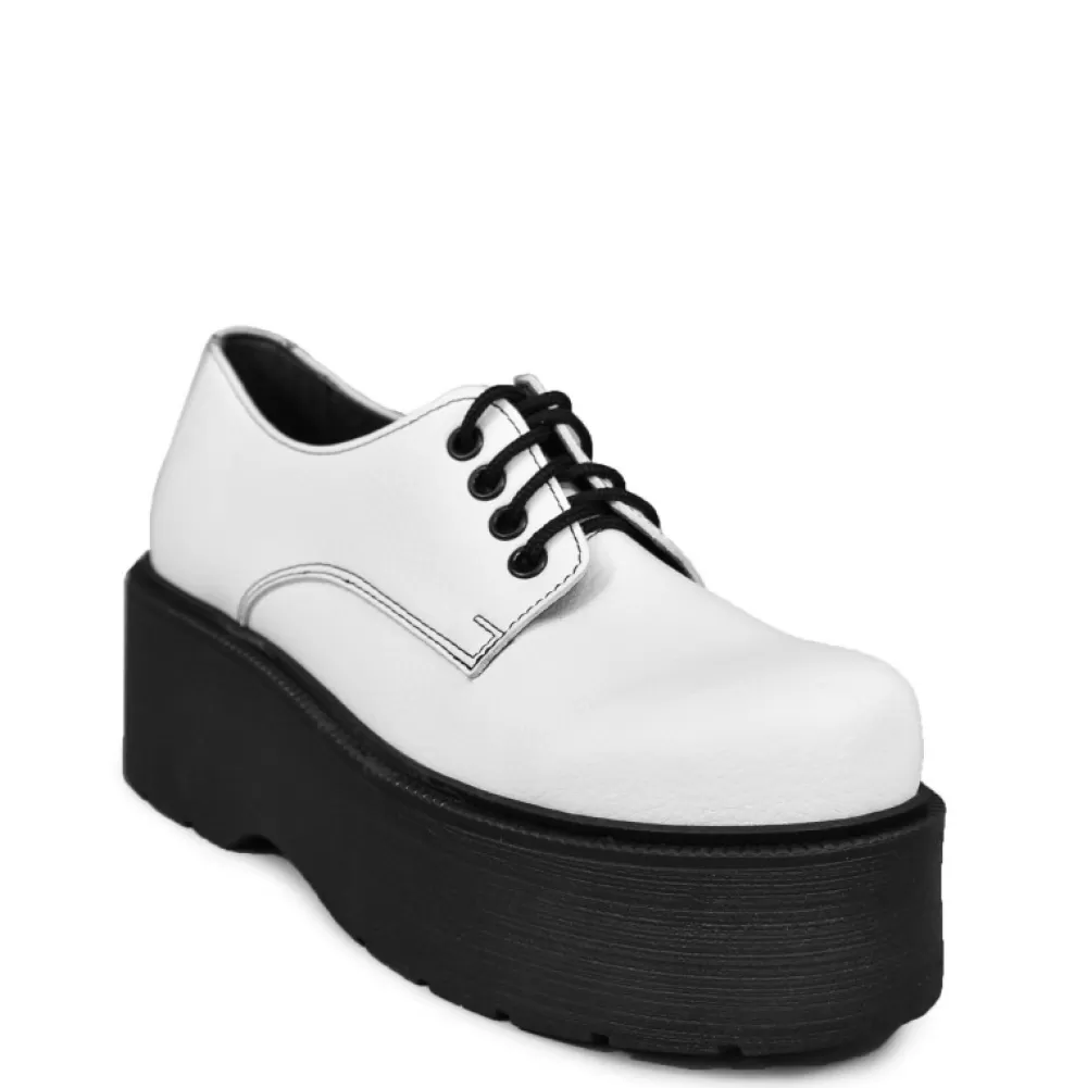 ALTERCORE Platform Shoes< Spell Vegan White