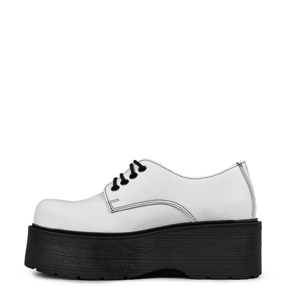 ALTERCORE Platform Shoes< Spell Vegan White