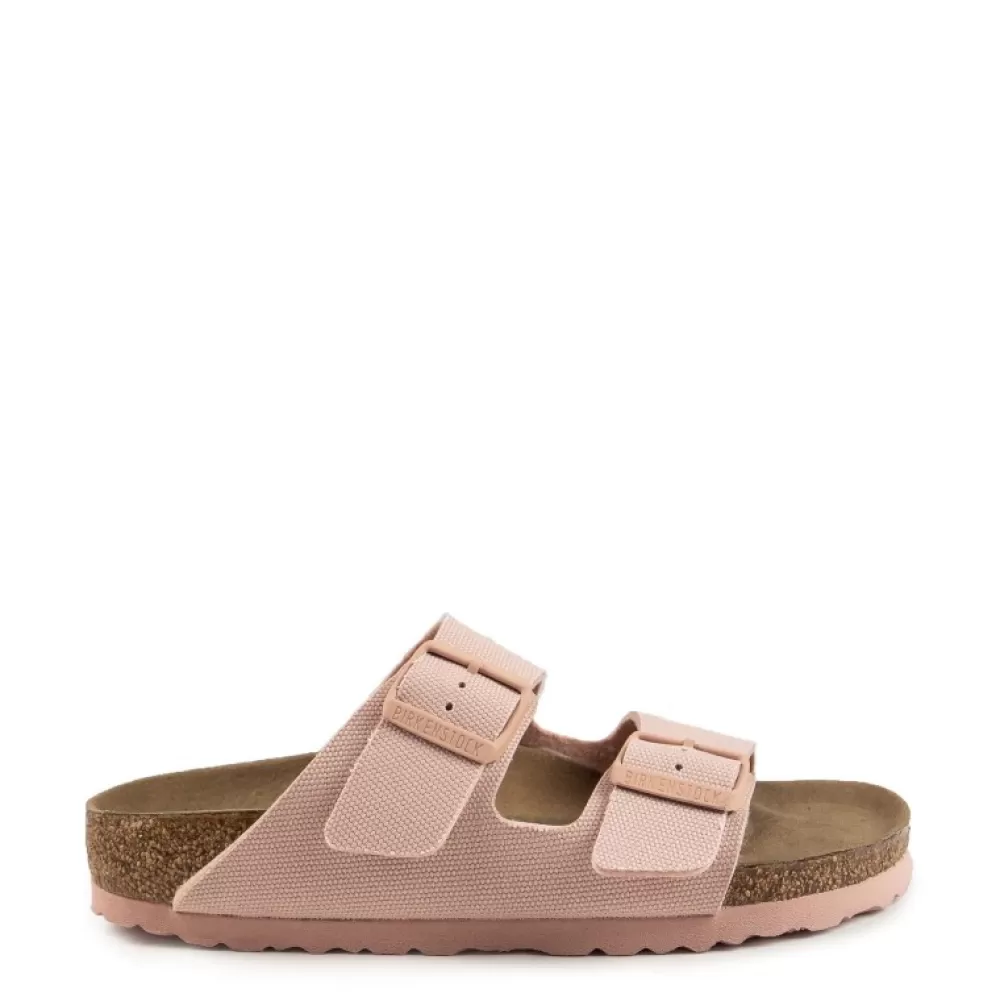 Birkenstock Flip Flops< Arizona 1021473 Vegan Tex Canvas Soft Pink