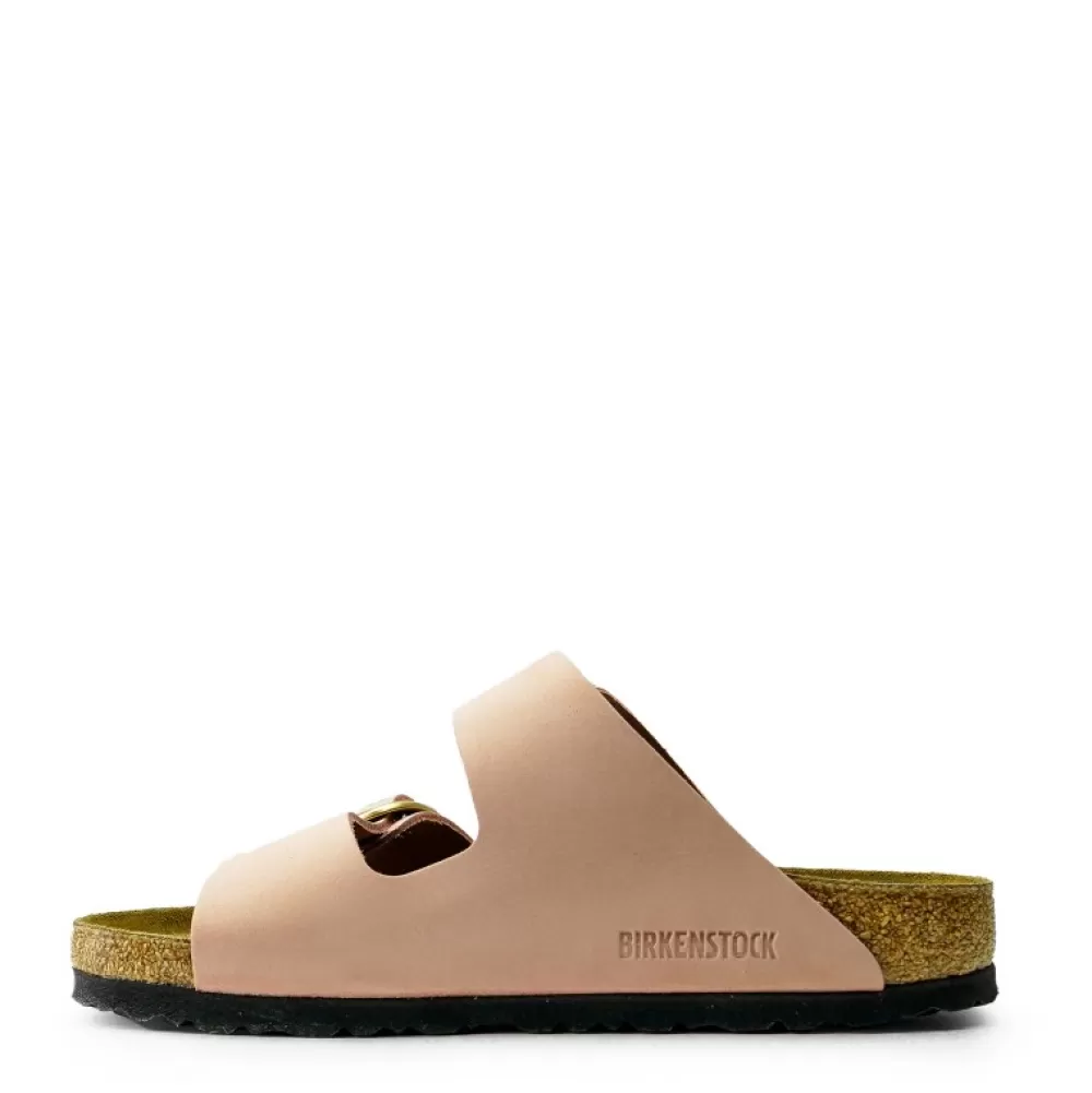 Birkenstock Flip Flops< Arizona 1023963 Big Buckle Lenb Old Rose