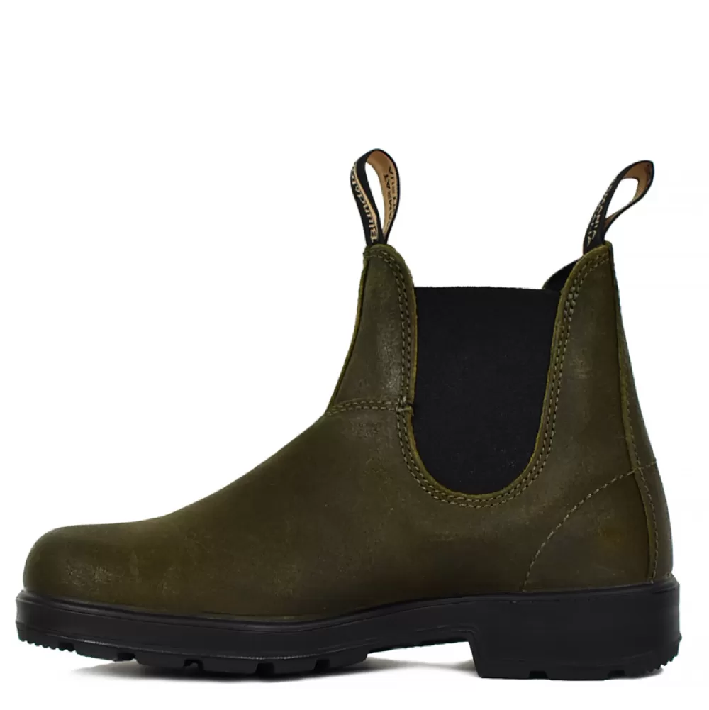 Blundstone Chelsea Boots< 1615 Dark Olive