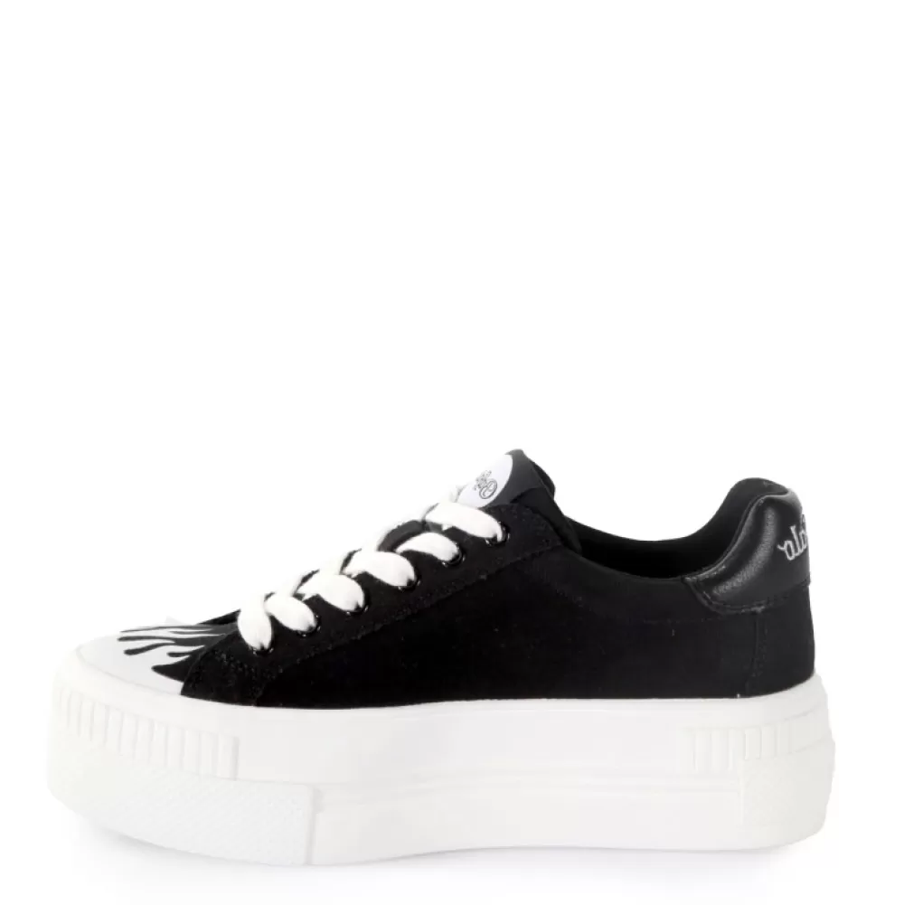 Buffalo Sneakers< 1630980 Paired Flame Vegan /White Black