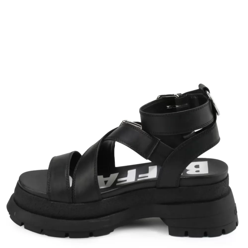 Buffalo Sandals< Rude Up Vegan Black