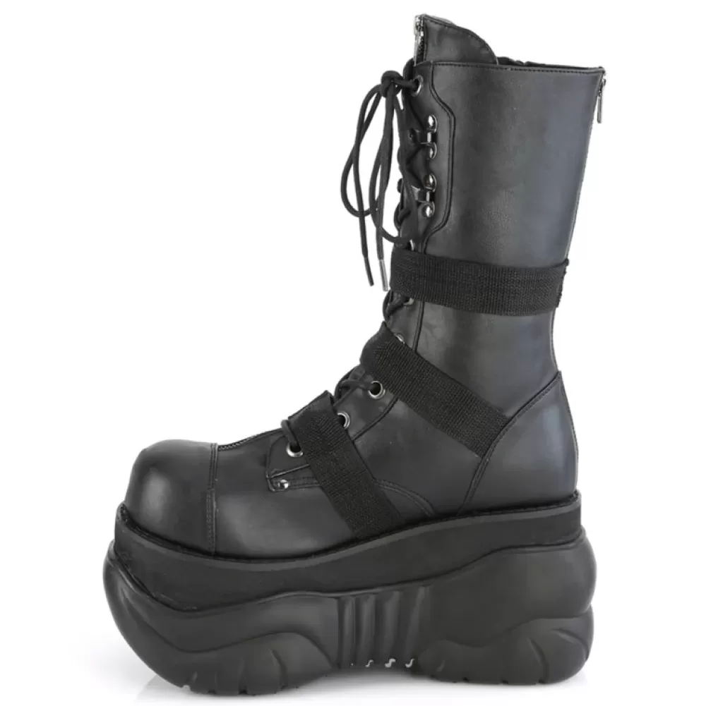 DemoniaCult Platform Shoes< Boxer-230 Black