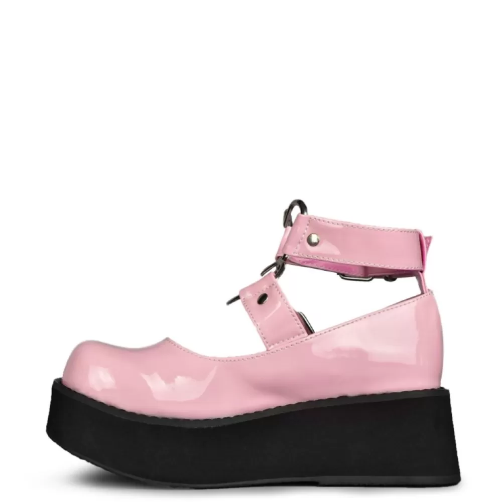 DemoniaCult Platform Shoes< Sprite-02 Pink