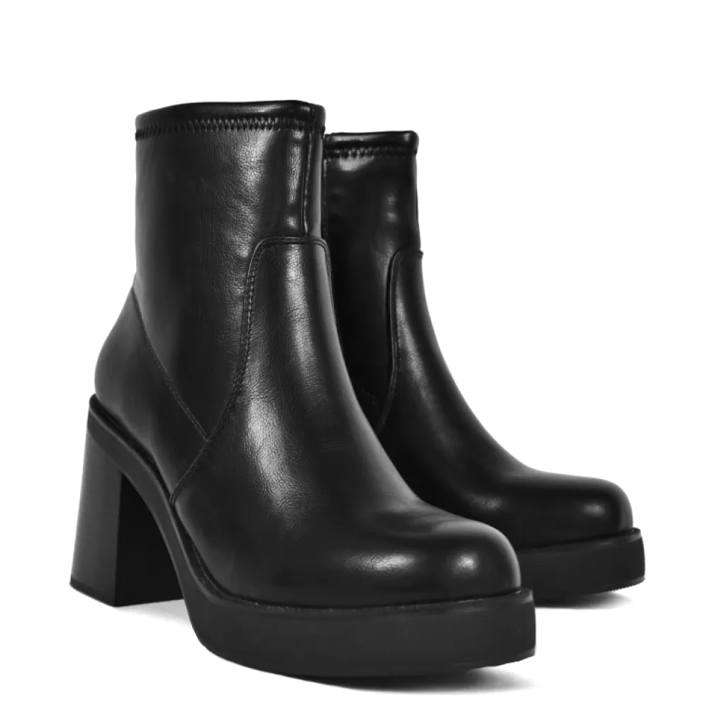 EMMSHU Ankle Boots< Ponie Black