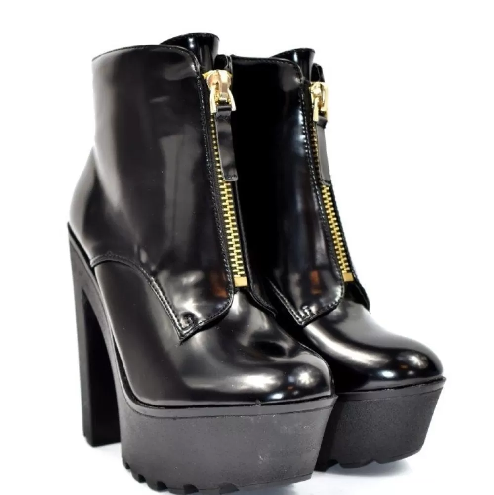 Koi Footwear Ankle Boots<Kf Footwear Bf7 Black