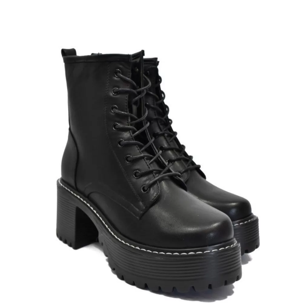 Koi Footwear Ankle Boots<Kf Footwear Dl3 Black