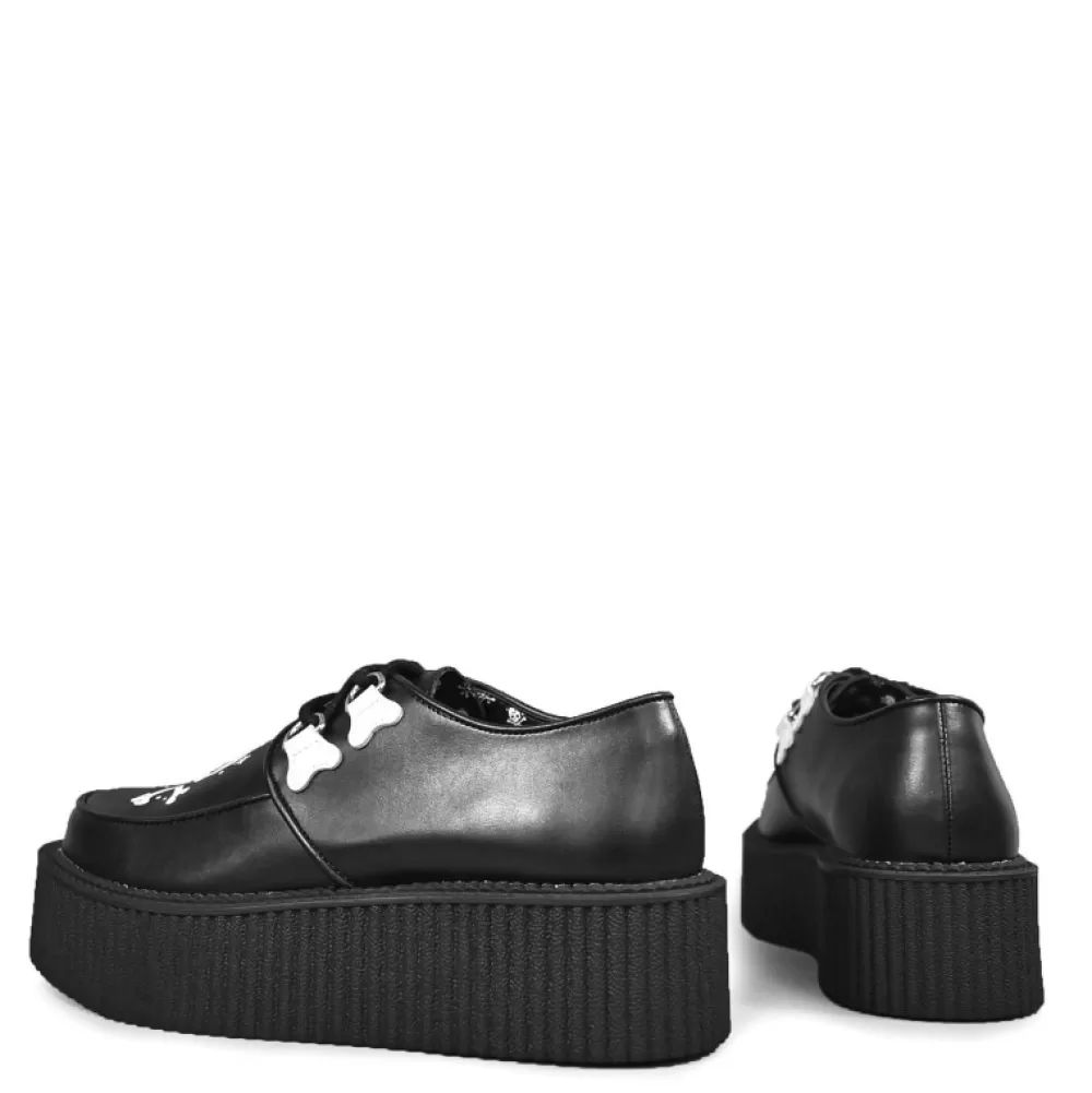 Killstar Creepers< Crossbones Creepers Black