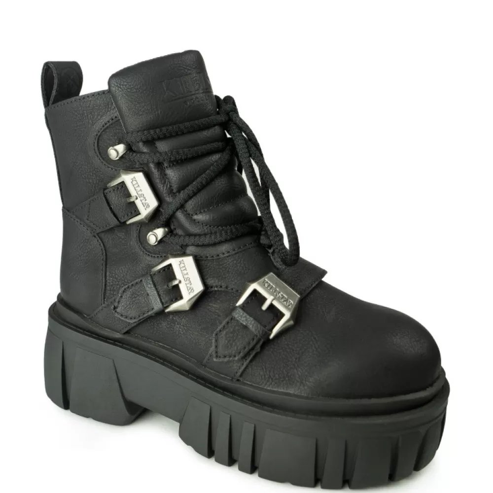 Killstar Boots< Dark Path Boots Black