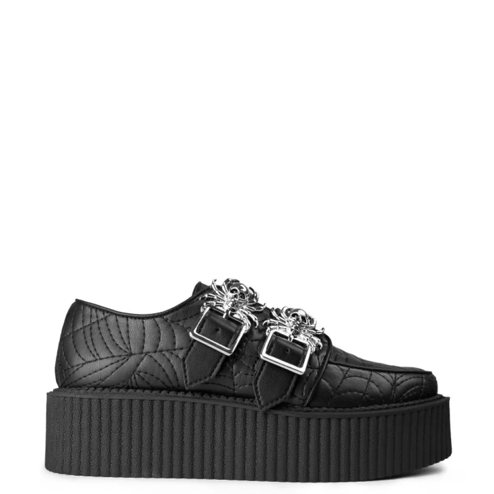 Killstar Creepers< Dead 'N' Buried Creepers Black