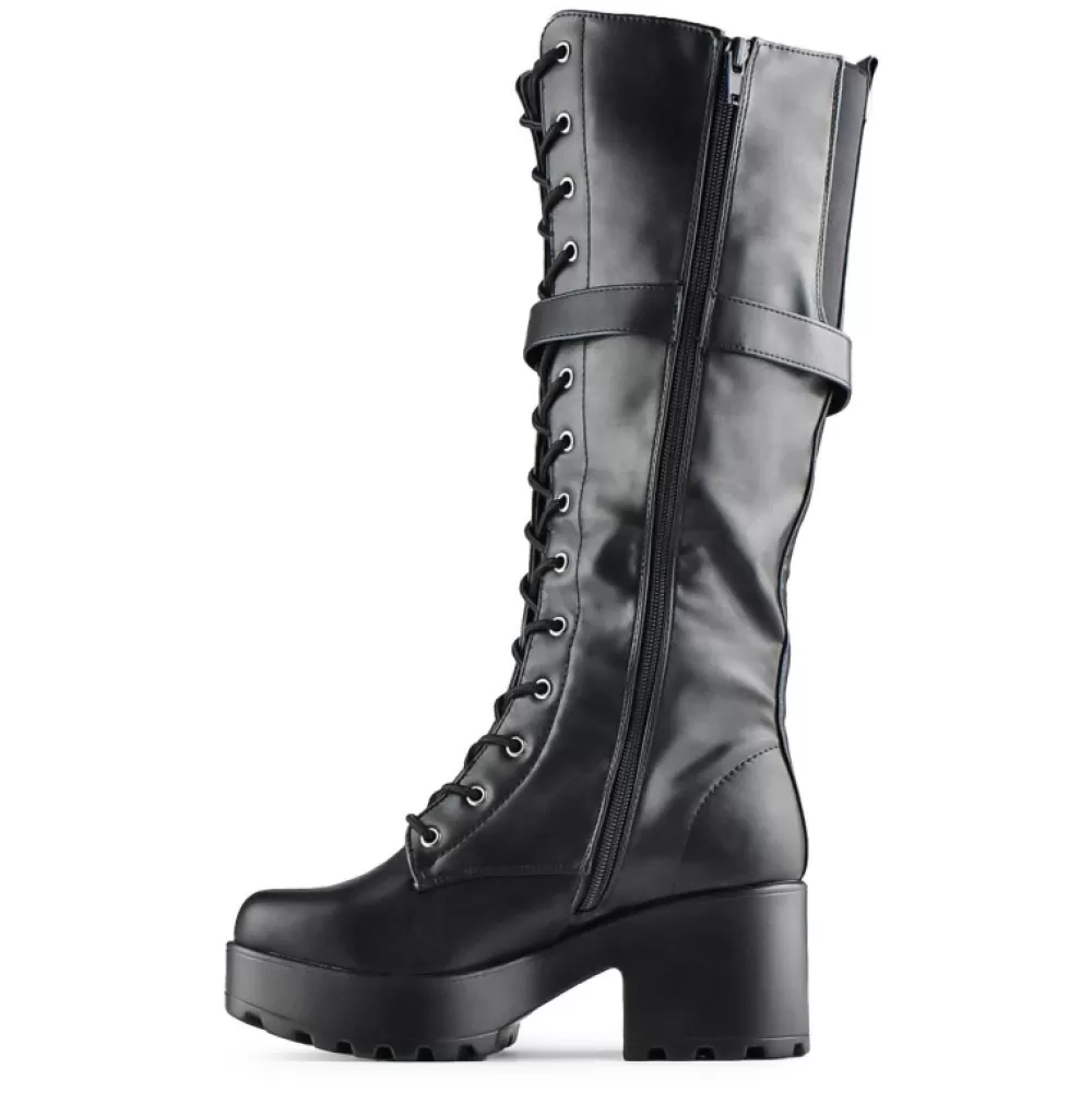 Koi Footwear Knee-High Boots< Nd140 Black