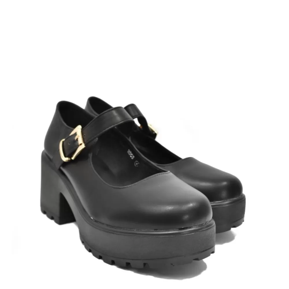 Koi Footwear Platform Shoes< Nd68 Black