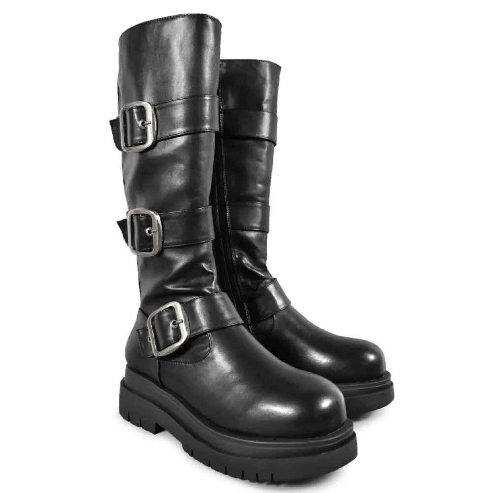 Koi Footwear Knee-High Boots< Zr6 Black