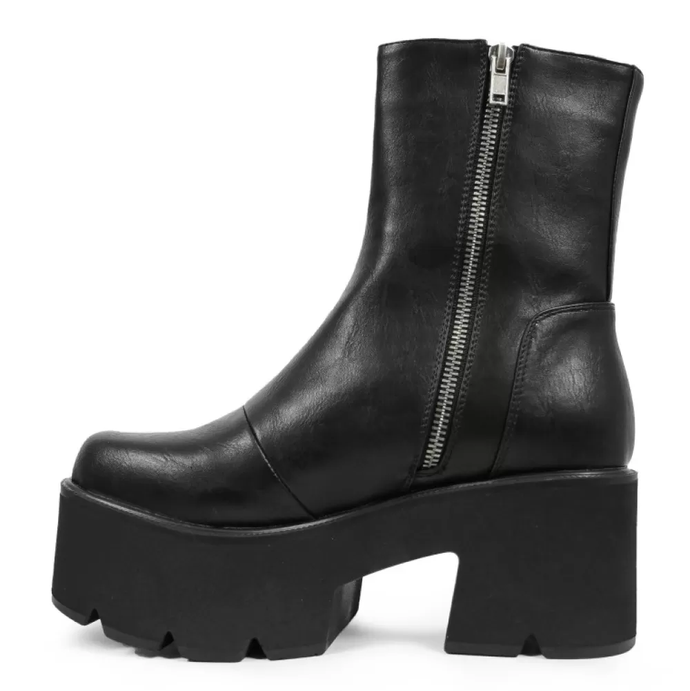 LAMODA Platform Shoes< Lmf 1845 Black