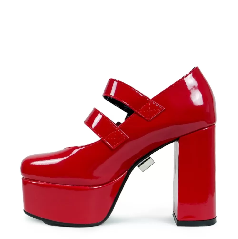 LAMODA Ankle Boots< Lmf 2305 Patent Red