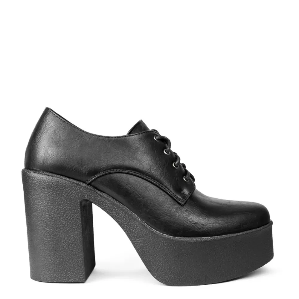 LAMODA Platform Shoes< Lmf 2315 Black